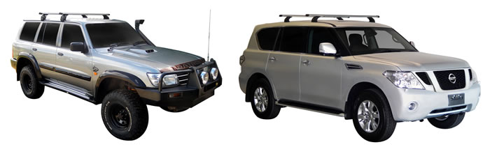 Nissan Patrol Roof Racks vehicle image